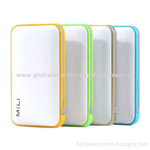 6,000mAh Universal Power Banks, Sized 120.4 x 70 x 18.2mm